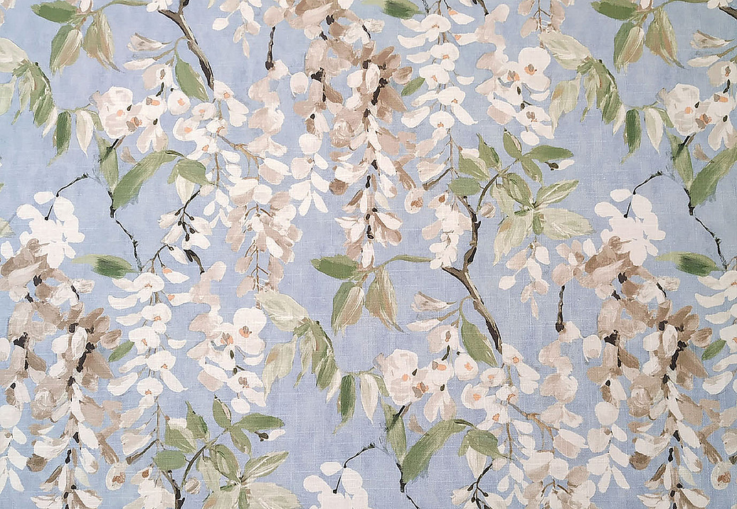 Ткань Dana Panorama Wisteria Wisteria/Powder