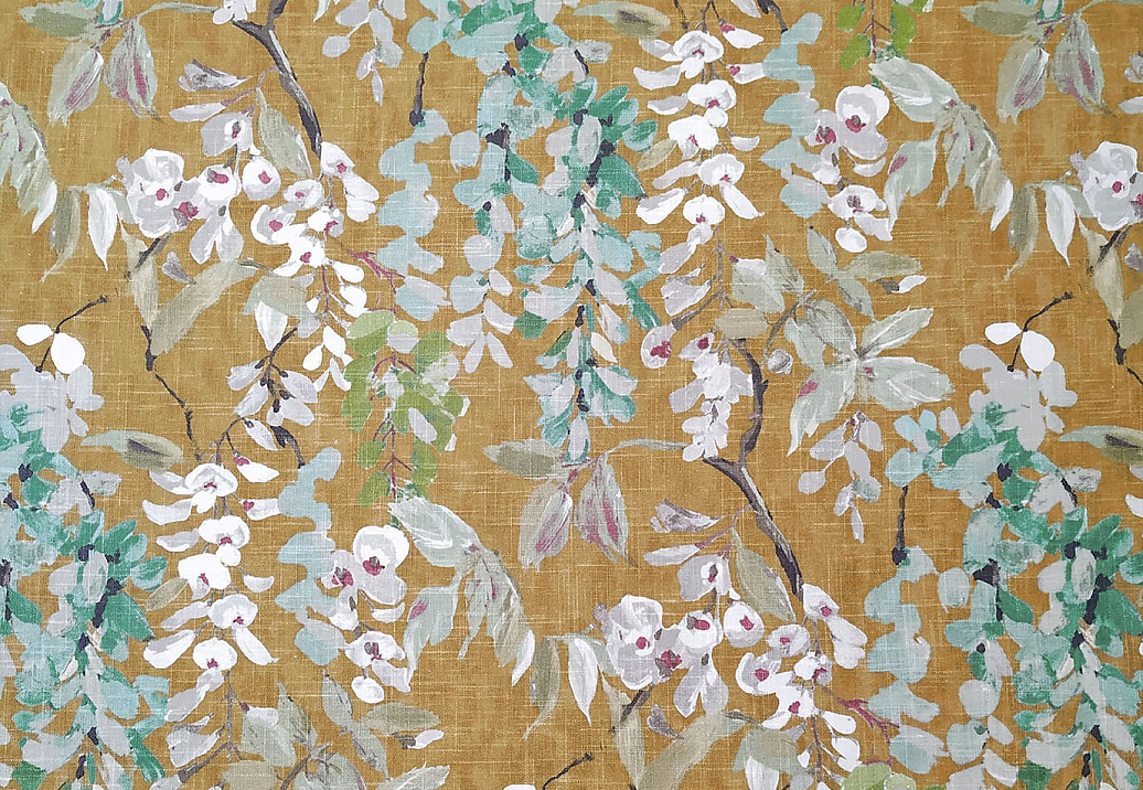 Ткань Dana Panorama Wisteria Wisteria/Ochre