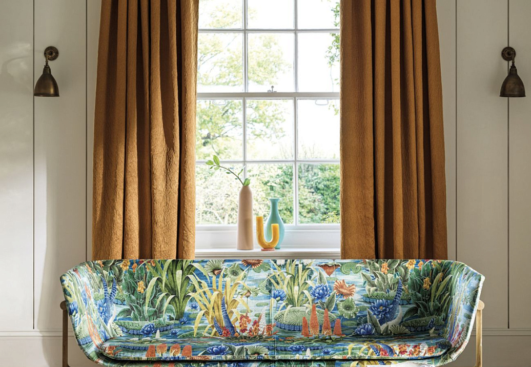 Ткань Osborne & Little Foulard Silk F7750-04