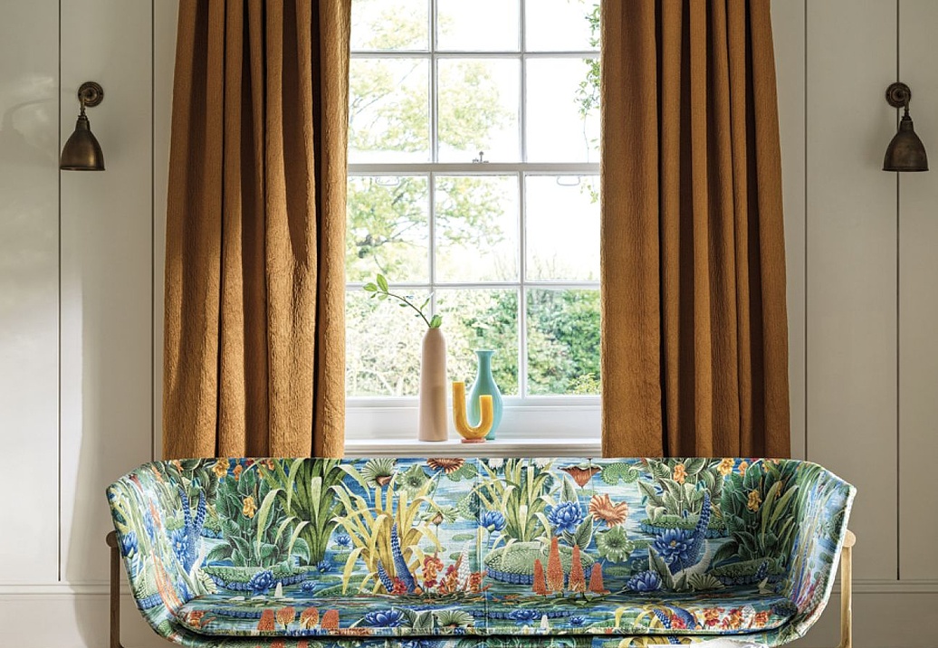 Ткань Osborne & Little Foulard Silk F7750-04