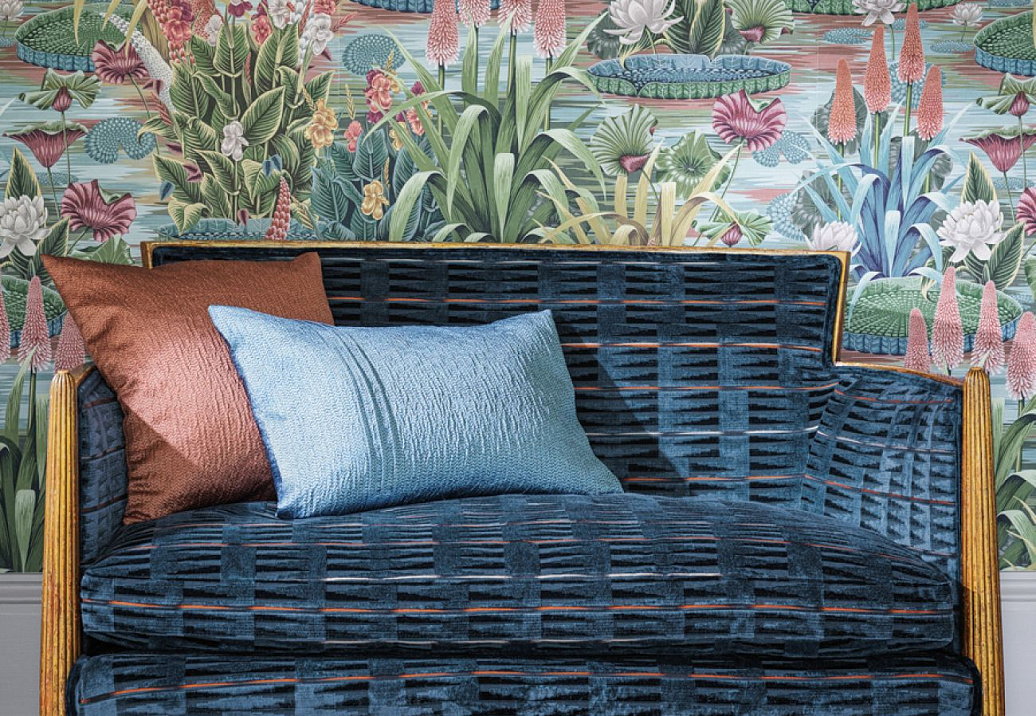 Ткань Osborne & Little Foulard Silk F7750-14