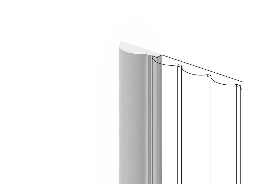 Молдинги HIWOOD Hiwood Decor LF137A/NP