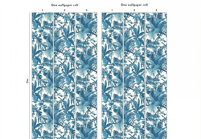 Панно и фотообои House Of Hackney London 2 Pampas/Off White/Cerulean