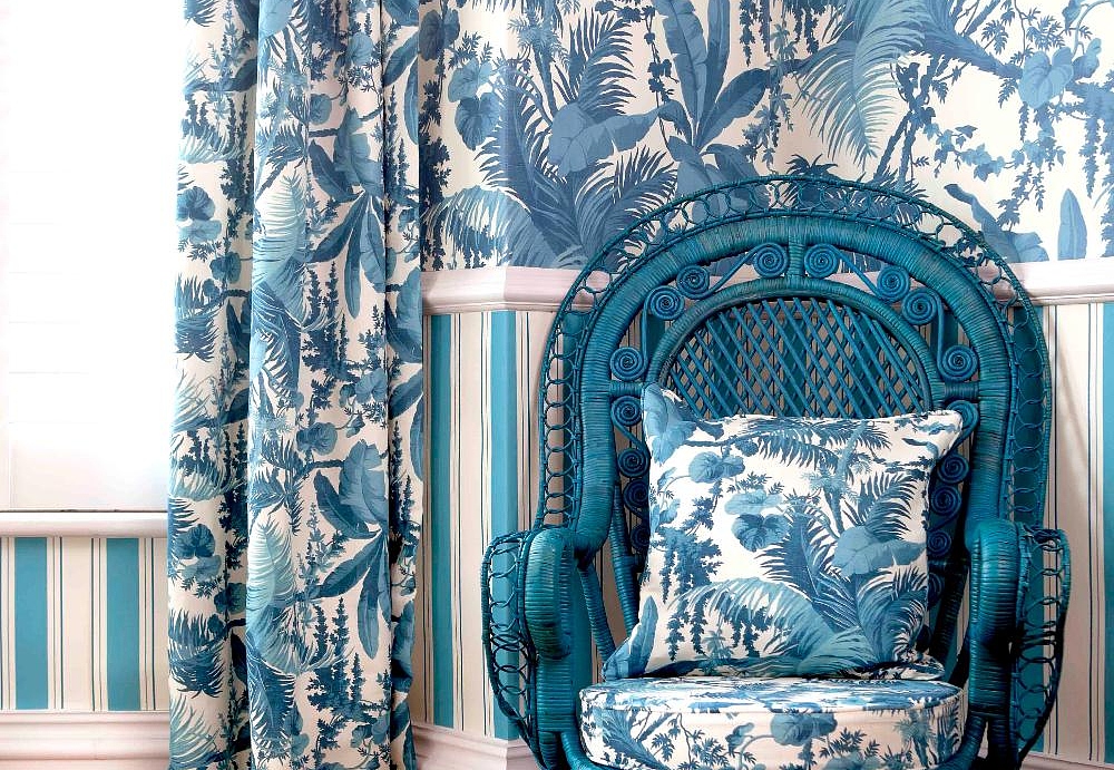 Панно и фотообои House Of Hackney London 2 Pampas/Off White/Cerulean