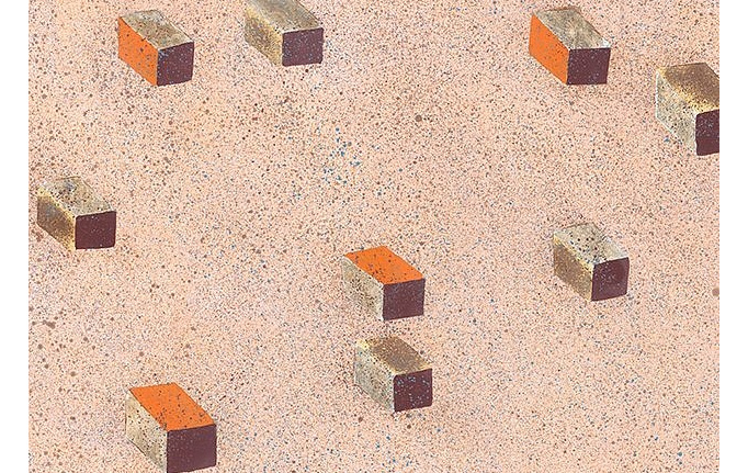 Английские обои Fromental, коллекция Lumiere, артикул Riemann Cubes/Zeta