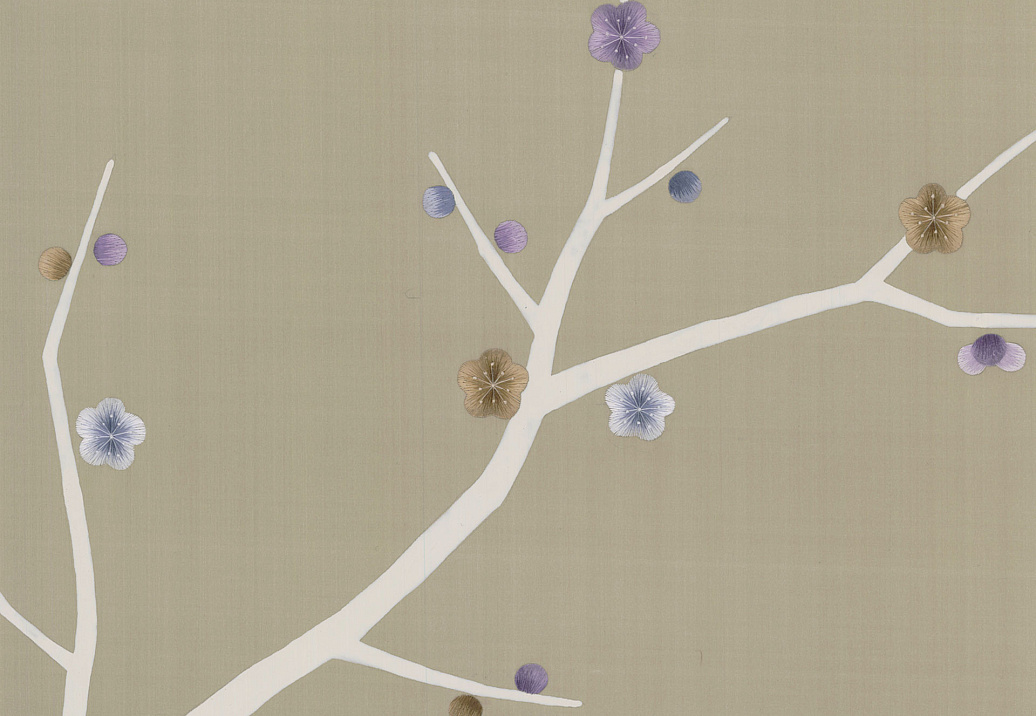 Обои Fromental Conversational Cherry Blossom/Lysander