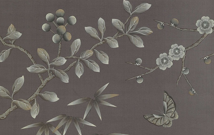 Английские обои Fromental, коллекция Chinoiserie, артикул Family 3/Gunpovder