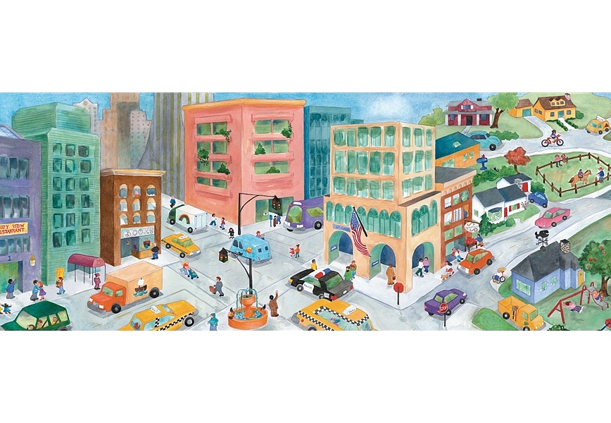 Панно и фотообои 4Walls Kids Portfolio I KP1501M