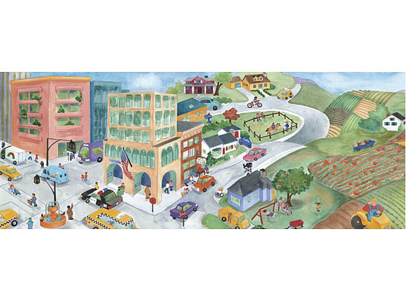 Бордюр 4Walls Kids Portfolio I KP1502MB-6
