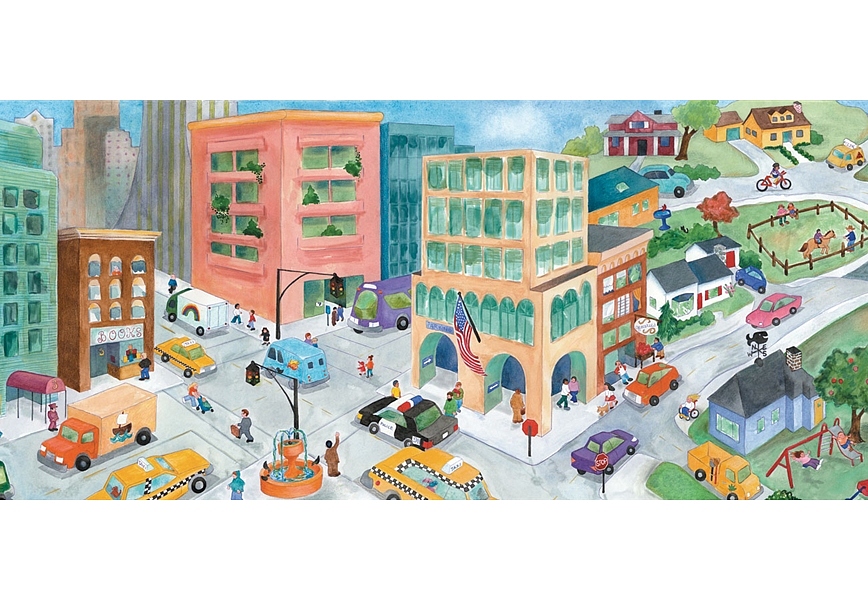 Панно и фотообои 4Walls Kids Portfolio I KP1741EM