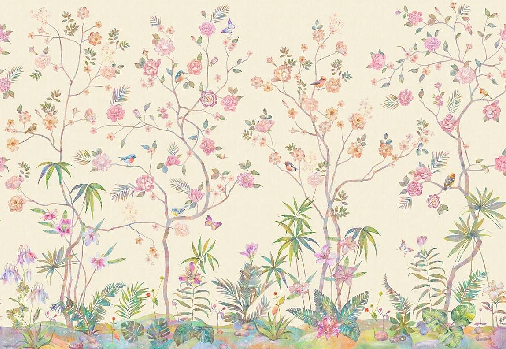 Панно и фотообои Affresco Botanica AFF 718 VEL 422