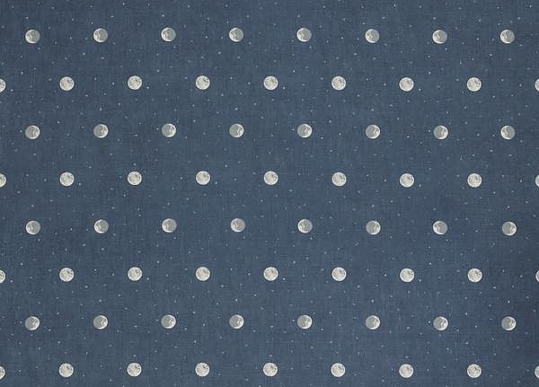 Ткань Andrew Martin The Kit Kemp Over the Moon/Denim