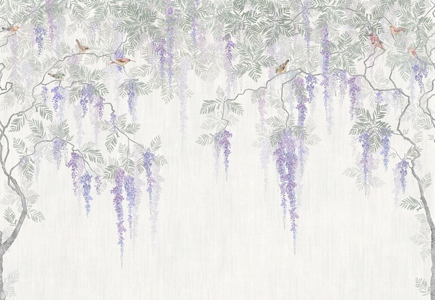 Панно и фотообои Affresco Botanica aff 725 vel 412