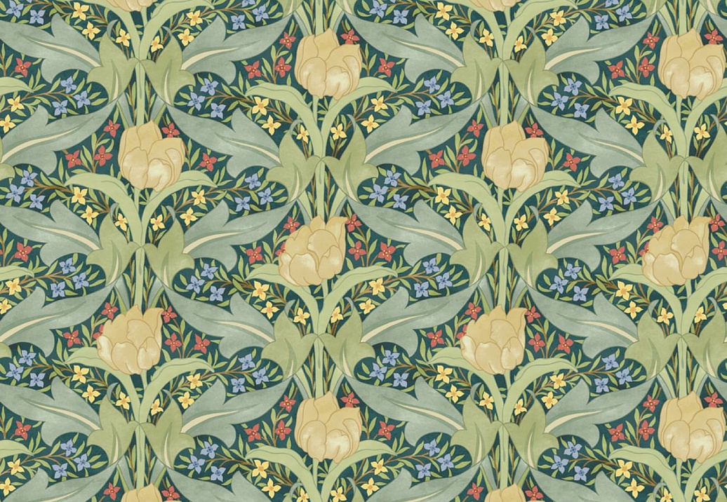 Обои GP & J Baker Original Brantwood Wallpaper BW45104/3