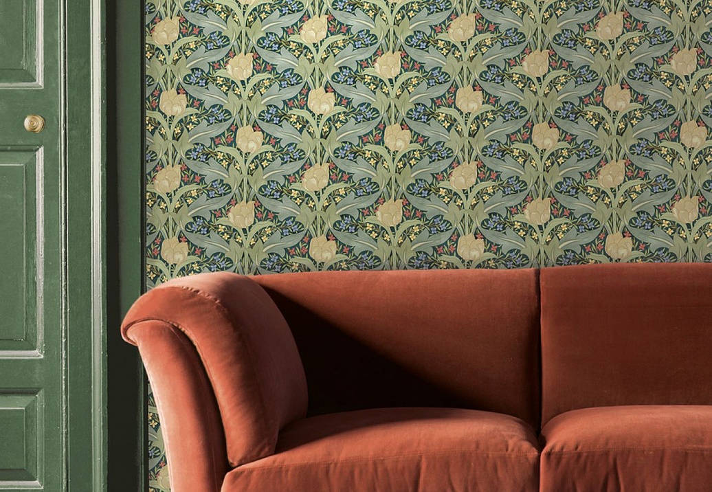 Обои GP & J Baker Original Brantwood Wallpaper BW45104/3