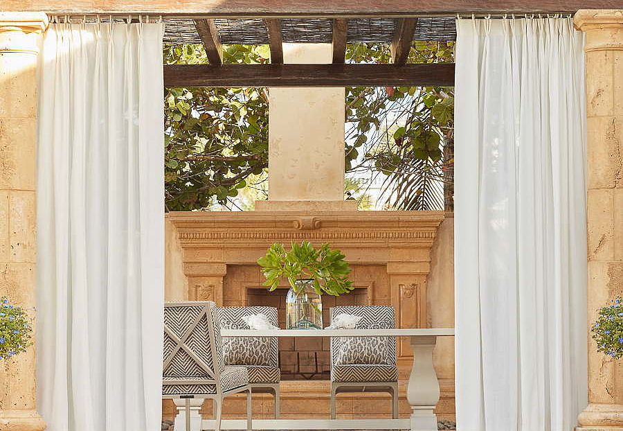 Ткань Thibaut Indoor Outdoor Oasis W80529
