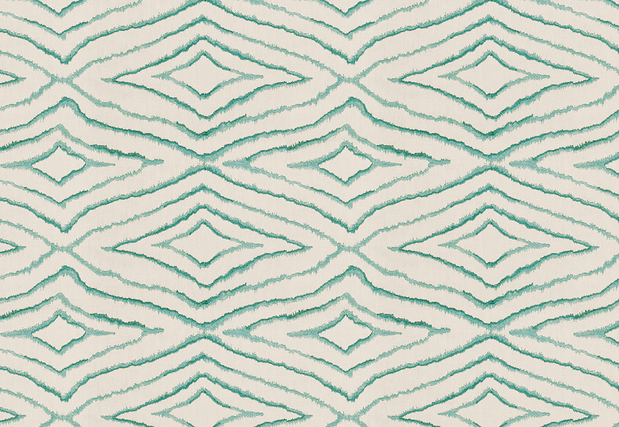 Ткань Fabricut Vignettes Vol.XIII Aqua Izara/Breeze