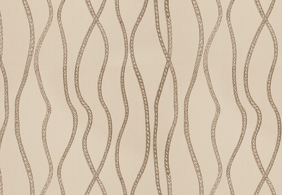 Ткань Fabricut Vignettes Vol.XIII Latte Vega metallic/Bronze