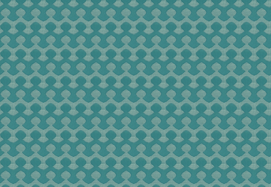 Ткань Fabricut Vignettes Vol.XIII Turquoise Zoser/Turquoise
