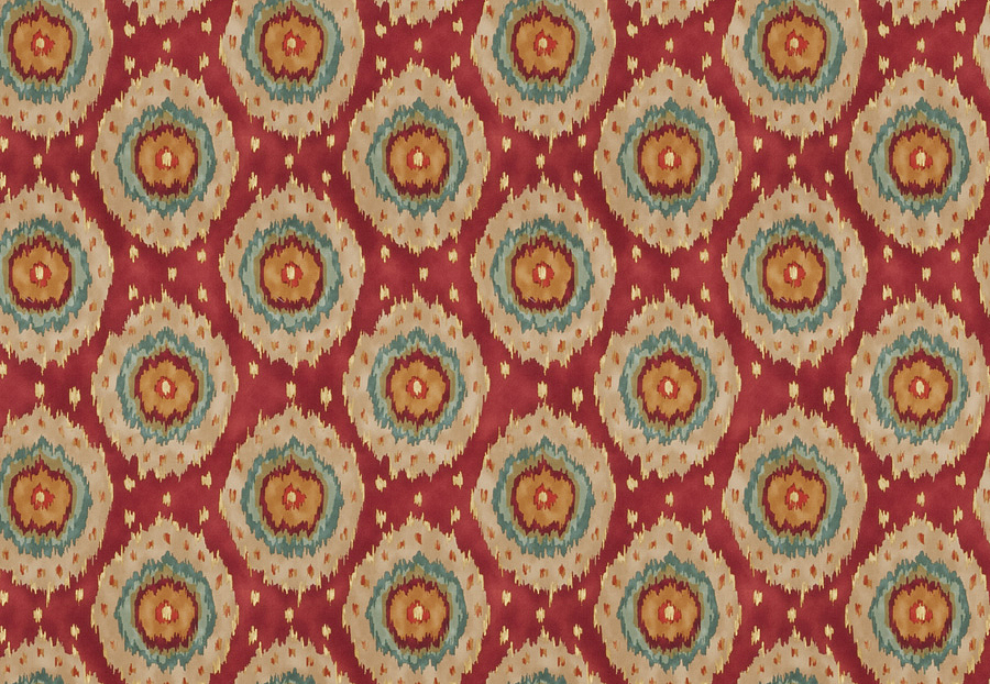 Ткань Fabricut Chromatics Vol.XXII Brick Wallace/Exotic red