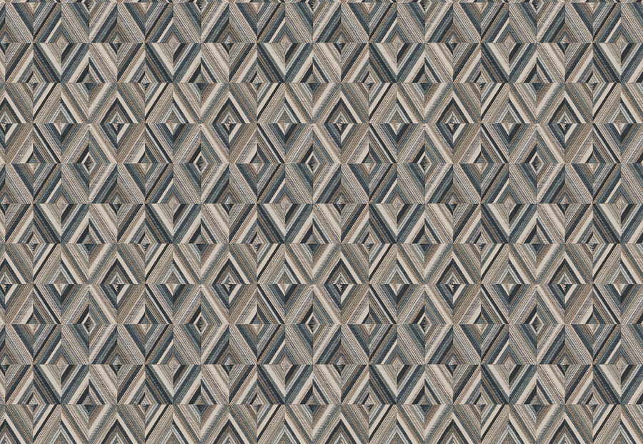 Ткань Fabricut Chromatics Vol.XXIV Navy Diamond trump/Navy