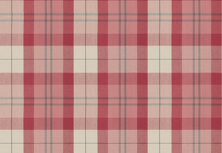Ткань Fabricut Chromatics Vol.XXV Coral Hix plaid/Pink