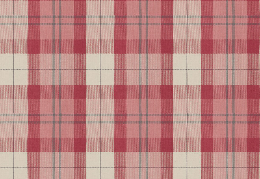 Ткань Fabricut Chromatics Vol.XXV Coral Hix plaid/Pink