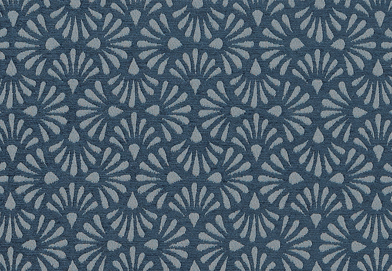 Ткань Duralee Pirouette - Sapphire, Lapis, Chambray DW61841/171