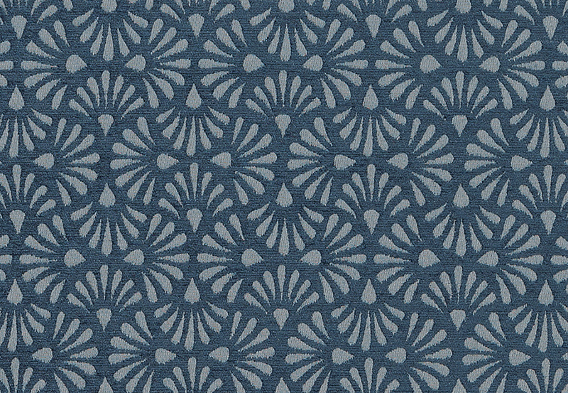 Ткань Duralee Pirouette - Sapphire, Lapis, Chambray DW61841/171