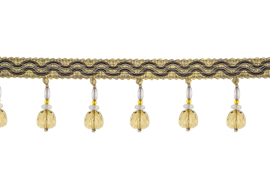 Бахрома Trend Rhythm Trimmings 03216/Gilded steel