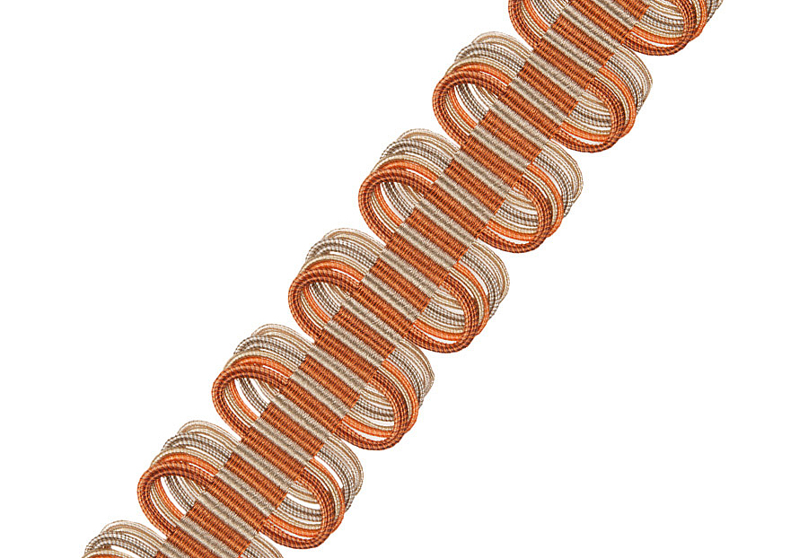 Тесьма Trend Boutique Trimmings 03614/Pumpkin