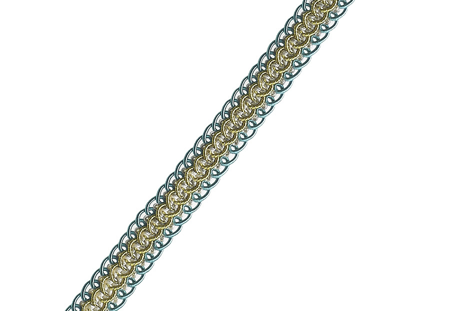 Тесьма Trend Jaclyn Smith Trimmings Vol.IV 03932/Peacock