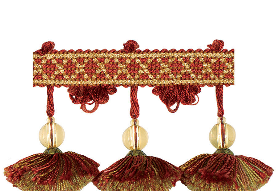 Бахрома Trend Jaclyn Smith Home Trimmings Vol.II 02111/Cardinal