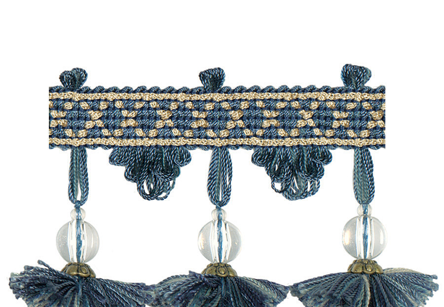 Бахрома Trend Jaclyn Smith Home Trimmings Vol.II 02111/Cobalt