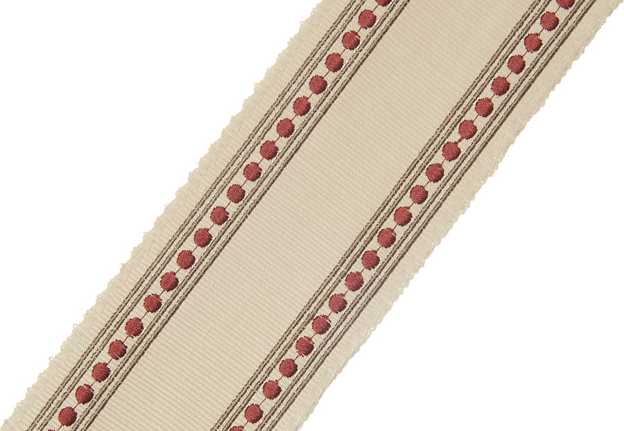 Тесьма Fabricut French General Vol.II Trimmings Bardot/Rouge