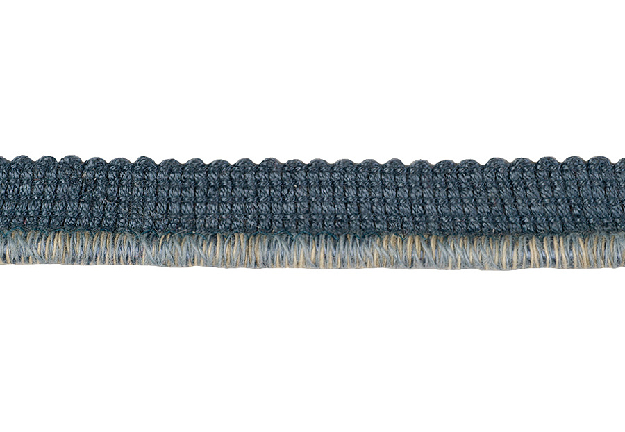 Шнур Fabricut Isabelle De Borchgrave Trimmings Bobbin/Slate
