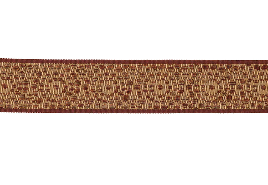 Тесьма Stroheim Bespoke Collection Trimmings Concentric/Henna