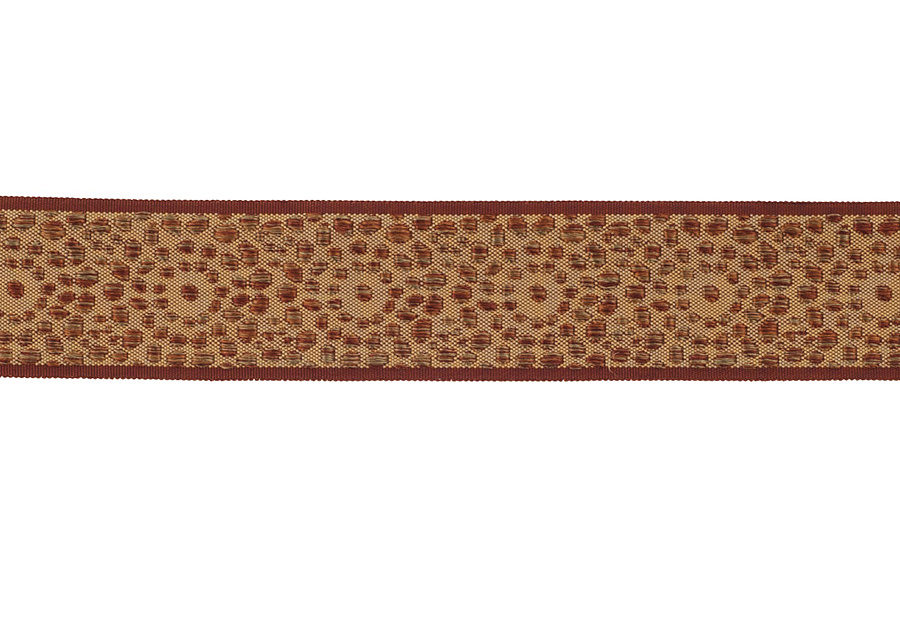 Тесьма Stroheim Bespoke Collection Trimmings Concentric/Henna