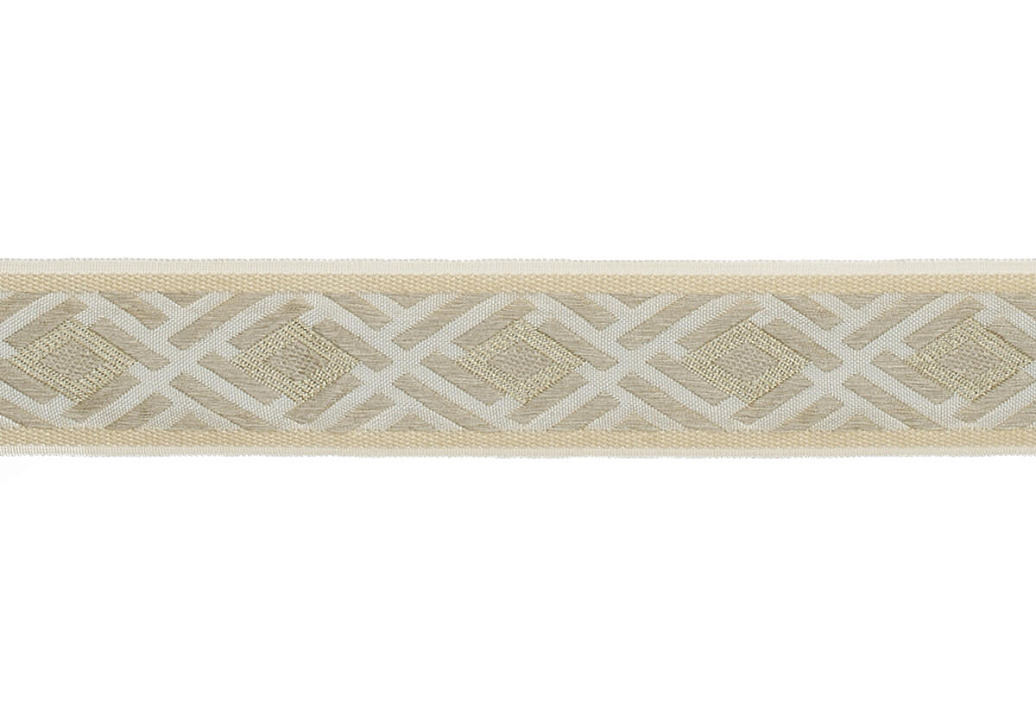 Тесьма Fabricut Mineral Obsession Trimmings Crosshatch/Spungold
