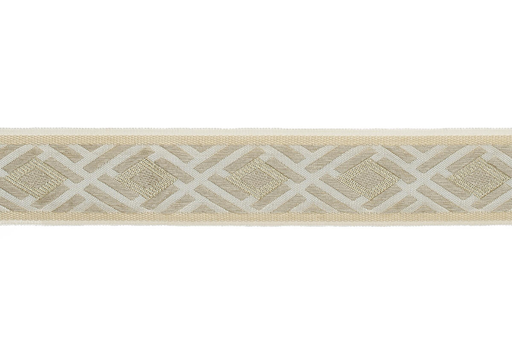 Тесьма Fabricut Mineral Obsession Trimmings Crosshatch/Spungold