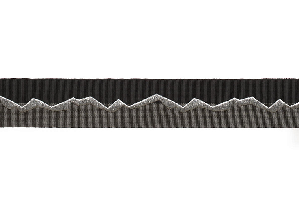 Тесьма Fabricut Mineral Obsession Trimmings Inlay/Graphite