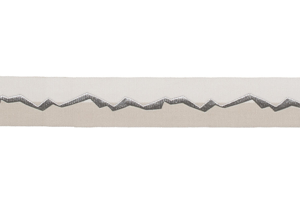 Тесьма Fabricut Mineral Obsession Trimmings Inlay/Silverpearl