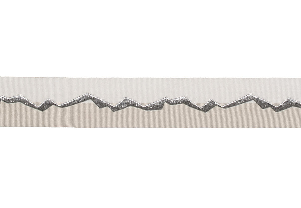Тесьма Fabricut Mineral Obsession Trimmings Inlay/Silverpearl