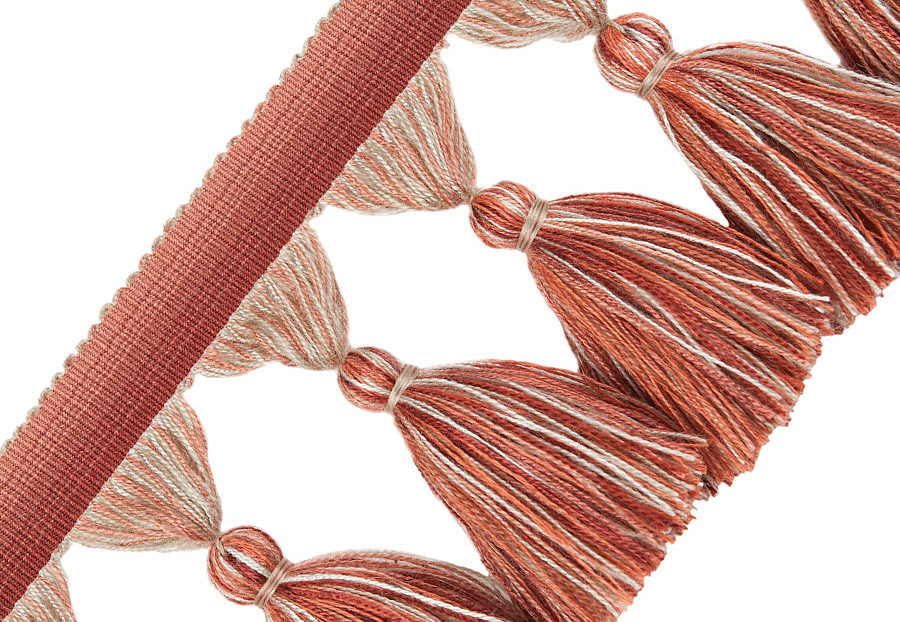 Кисть Fabricut Charlotte Moss Trimmings Vol.II Loures/Deepcoral