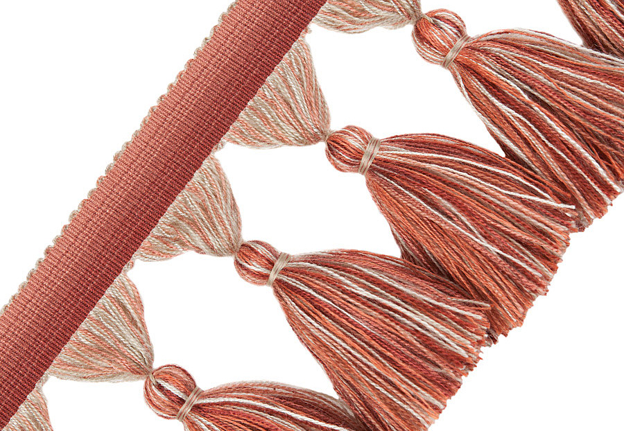 Кисть Fabricut Charlotte Moss Trimmings Vol.II Loures/Deepcoral