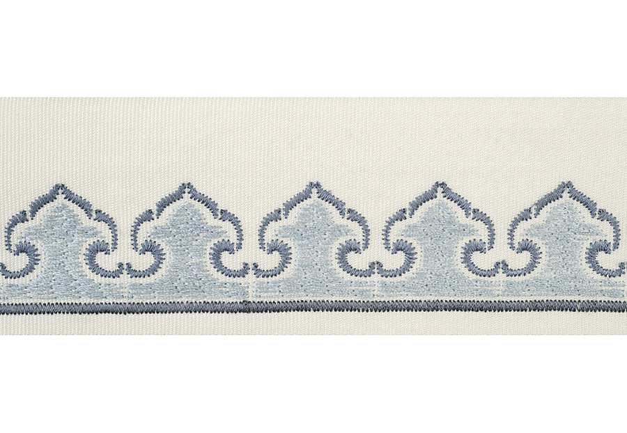 Тесьма Fabricut Isabelle De Borchgrave Trimmings Morocco/Slate