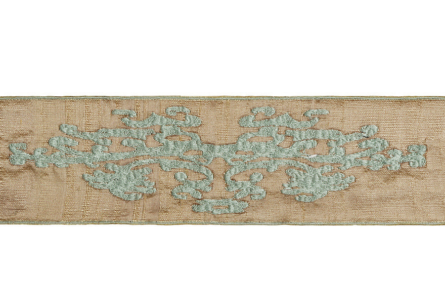 Тесьма Stroheim Charles Faudree Passementerie Trimmings Nuage/Aqua