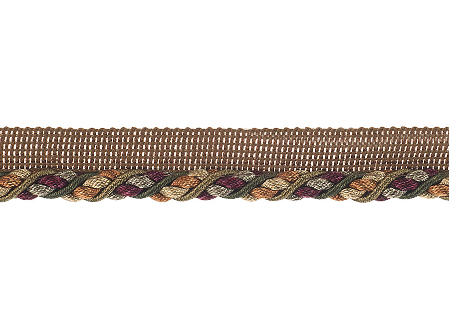Шнур Fabricut Cord Library Trimmings Rigger/Mulberry