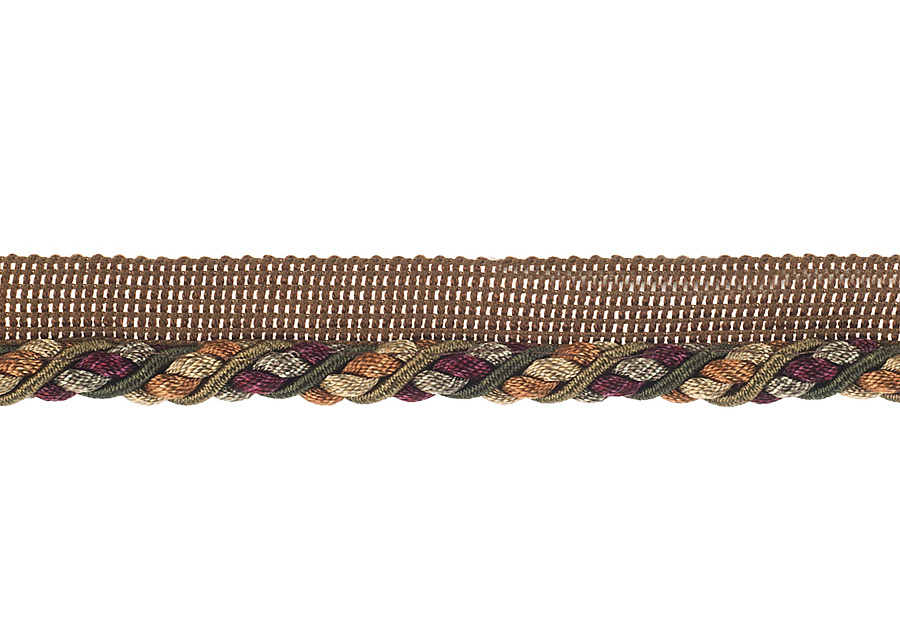 Шнур Fabricut Cord Library Trimmings Rigger/Mulberry