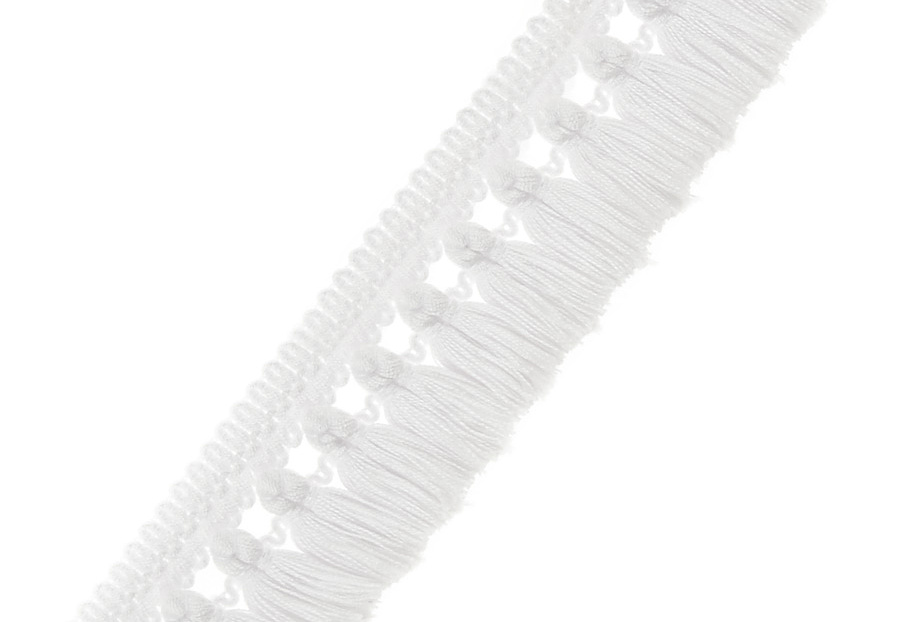 Бахрома Fabricut Terrazza Trimmings Sandbridge/White